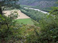 Sisteron - Collet / Marquise  Vue sur la vallée du Buech depuis le Collet au niveau de Champ Brancou