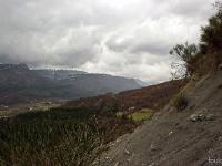 Vallée du Jabron  Vue sur La Vallée du Jabron, Lure au loin et de gauche à droite Sumiou et Pelegrine 1/2