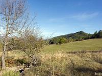 Paysages d'automne-2018  Vallée du Jabron entre Bevons et Noyers