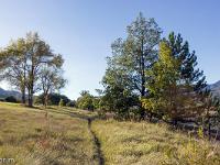 Paysages d'automne-2018  Vallée du Jabron entre Bevons et Noyers