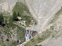 Lac Sainte Anne  Cascade (sources) à l'Ouest de l'Adoux