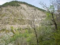 Rando -Gorges de la Méouge  Le sentier.
