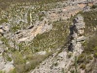 Rando -Gorges de la Méouge  Le Rocher du Château.