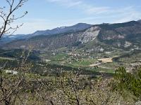 Rando -Gorges de la Méouge  Vue sur le village de Barret-le-Bas.