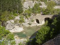 Rando -Gorges de la Méouge  Gorges de la Méouge - Le pont roman (XIVe siècle)