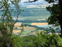 Boucle via le Pas de l'Essaillon  Vue sur la vallée du Buech et le plateau de Solleillet