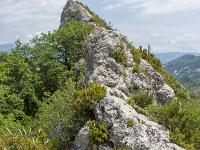 Boucle via le Pas de l'Essaillon  Le Pas de l'Essaillon, passage muletier ancestral entre Ribiers et Noyers
