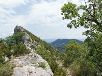 Boucle via le Pas de l'Essaillon  Autre vue sur la Pas de l'Essaillon. A droite, le Molard