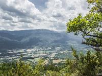 Boucle via le Pas de l'Essaillon  Vue sur Lure et la vallée du Jabron