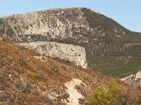 Chemin d'Aubard  Au dessus du ravin