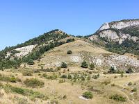 Séderon - La Tour  Vue sur le sentier du retour ...