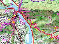 Sisteron - Ancienne route Napoléon  Boucle de 7 km au départ de Sisteron via l'ancienne route d'Entrepierres, également portion de la véritable route prise par Napoléon de son retour de l'île d'Elbe
