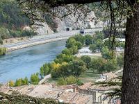 Sisteron - fin septembre 2017  Vue sur la Durance