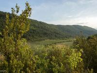 Sisteron - Le Collet  Le vallon de la Marquise et l'adret de la montagne du Molard