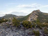 Sisteron - Le Collet  Vue sur Gache, la Baume et la citadelle de Sisteron