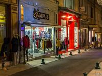 Sisteron de nuit  Rue Droite Haute
