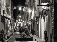 Sisteron de nuit  Rue Saunerie