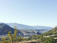Boucle Sisteron via l'ancienne route d'Entrepierres  Vue vers le Nord