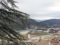 Sisteron 10 janvier 2018  Vue sur la ville