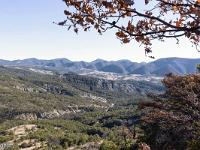 Serre d'Autruy - St André de Rosans  Vue vers le Sud/Est