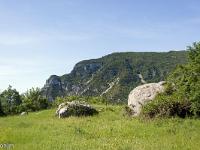 Tour de la Baume  Vue sur la l'Ubac de la Baume
