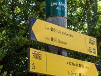 Tour de la Baume  Arrivée aux Meuniers sur la commune de Mezien