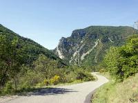 Tour de la Baume  Arrivée au défilé d'Entrepierres