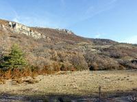 Montagne de Mare  Vue vers le Nord/Est au début de la rando