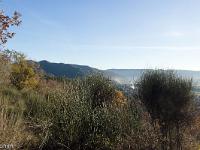 L'Escale - Vière ou Ville Vieille  Vue vers le Sud/Est. En bas le village actuel de l'Escale